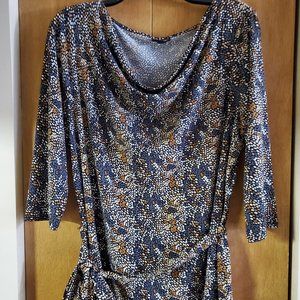 Very Nice Women’s East Fifth 3/4" Sleeve Blouse, Size XL